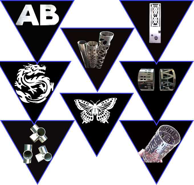 3015 4015 1kw - 6kw Cnc-kuitulaserleikkauskone Raycus Laser Power