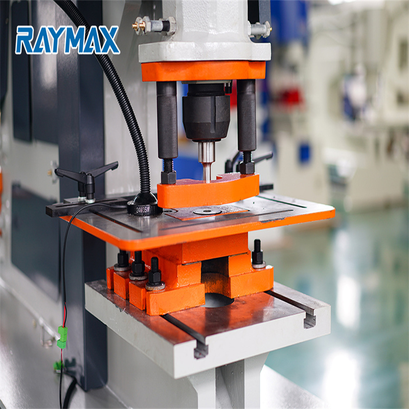 Manuaalinen Punch Iron Worker Hydraulinen Ironworker Machine