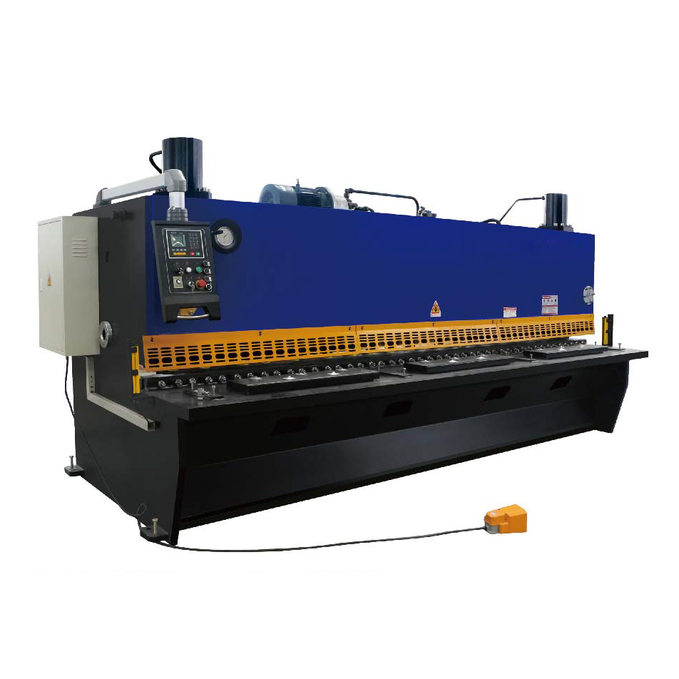 Cnc Nc Hydraulic Press Metal Guillotine Shear Machine For Carbon Stainless Steel Sheet Cnc Nc:n hydraulipuristimen metallin giljotiinileikkauskone ruostumattomasta hiiliteräslevystä