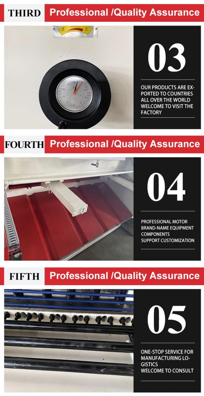 E21 8*2500 Hydraulic Cnc Guillotine Shearing Machine Steel Plate Sheet Metal Cutting E21 8 * 2500 hydraulinen CNC giljotiinileikkauskone teräslevylevyn metallin leikkaus