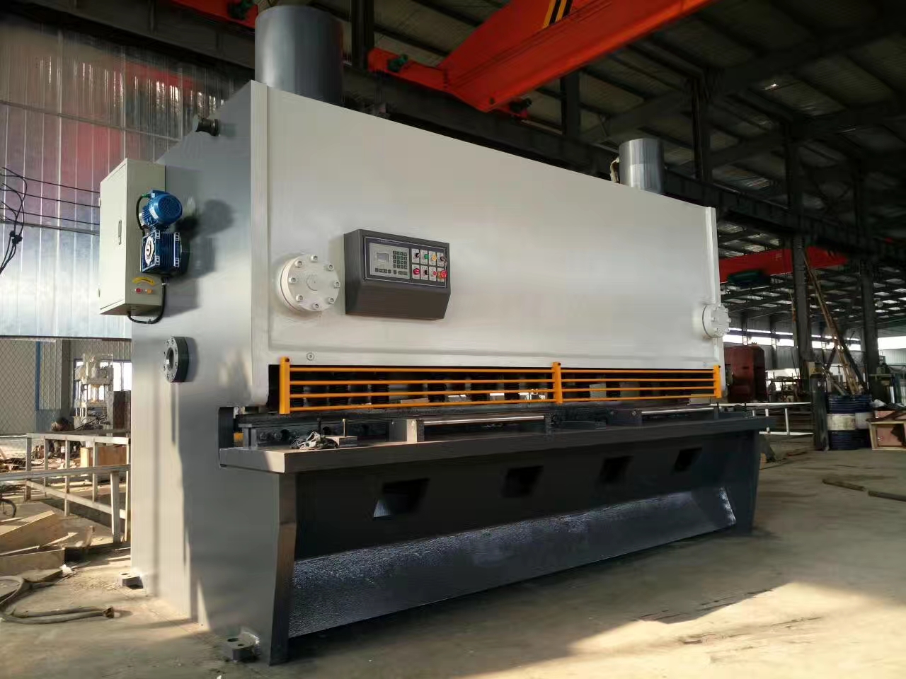 Guillotine Hydraulic Shearing Machine Price Sheet Metal Qc11y-12x4000 Giljotiini hydraulinen leikkauskone hintalevy Qc11y-12x4000