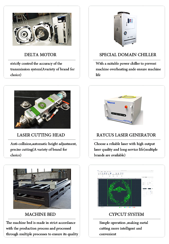 High Power Precision 1000w 1500w 2000w China Fiber Laser Cutting Machine High Power Precision 1000w 1500w 2000w Kiinan kuitulaserleikkauskone