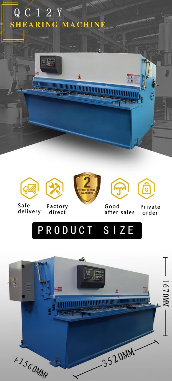 Hydraulic Guillotine Shear Machine Qc12y 8*6000mm Guillotine Industrial Sheet Metal Aluminium Stainless Steel Cutting Shearing M Hydraulinen giljotiinileikkauskone Qc12y 8 * 6000 mm giljotiini teollinen metallilevy alumiini ruostumaton teräs leikkaus M