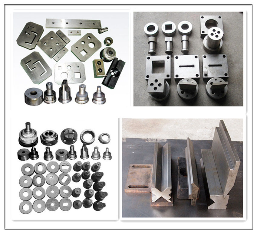 Q35y Series Hydraulic Ironworker Shearing And Punching Machine Q35y-sarjan hydraulinen Ironworker leikkaus- ja lävistyskone