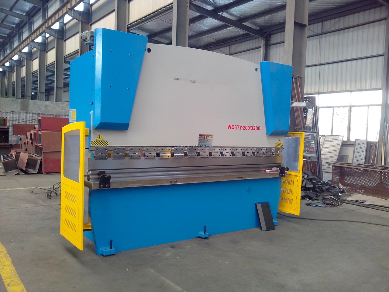 Wc67y / Wc67k Normal Cnc Hydraulic Press Brake Wc67y / Wc67k Normaali Cnc Hydraulinen Puristusjarru